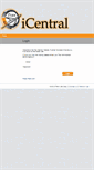 Mobile Screenshot of icentral.trax.aero